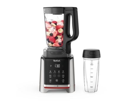 Tefal BL91HD, Elektrisk visp, 1,75 l, 1600 W, Svart, Rustfritt stål