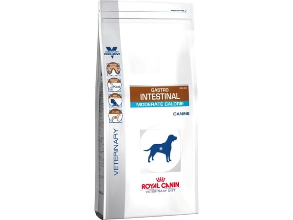 Royal Canin Gastro Intestinal Moderate Calorie, Voksen, Fjærfe, Ris, 2 kg