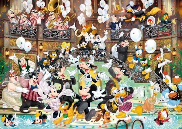 Clementoni High Quality Collection - Disney Gala - puslespill - 6000 deler