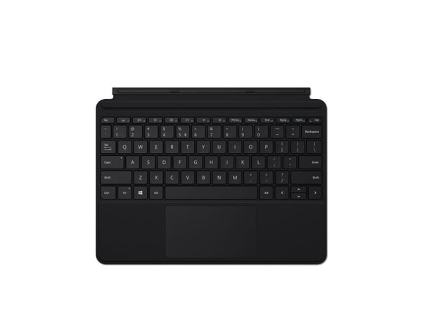 Microsoft Surface Go Type Cover - Näppäimistö - ohjauslevyllä, kiihtyvyysanturilla - taustavalaistu - englanninkielinen - musta - kaupallinen - Sur...