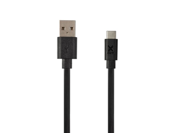 Xtorm CF051, 1 m, USB A, USB C, USB 2.0, 480 Mbit/s, Musta