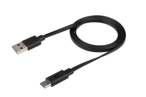 Xtorm CF051, 1 m, USB A, USB C, USB 2.0, 480 Mbit/s, Musta