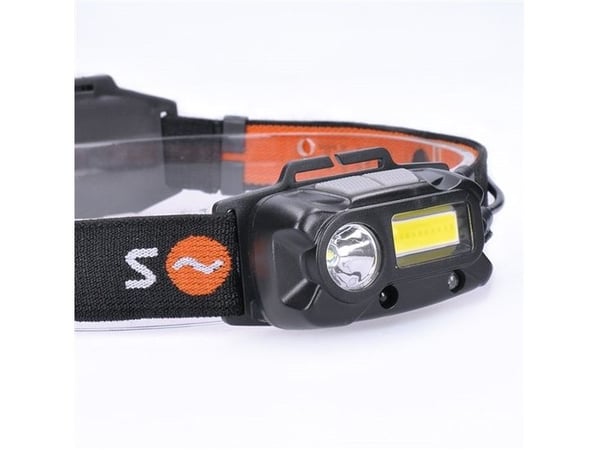 Solight WN30, Sort, IP44, COB LED, 2 lamper, 3 W, 210 lm