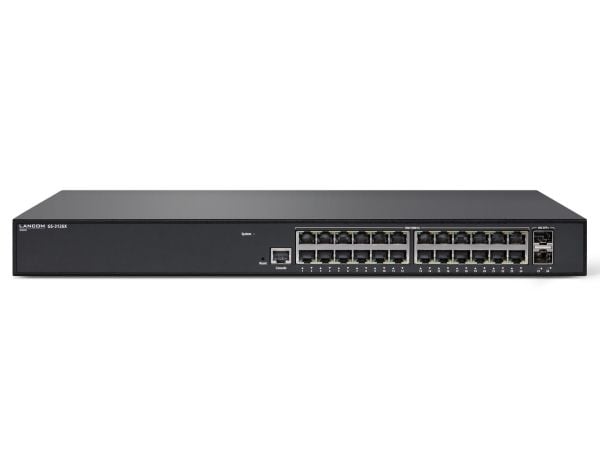 LANCOM GS-3126X - Switch - L3 Lite - Styrt - 24 x 10/100/1000 + 2 x 10 Gigabit SFP+ (opplenke) - rackmonterbar