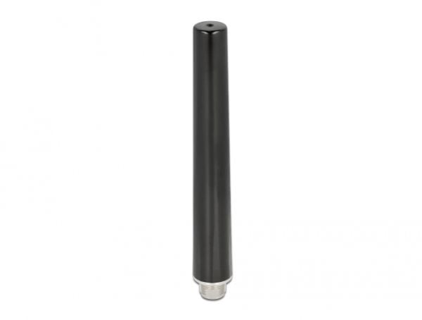 Delock - Antenne - 16.55 cm - Wi-Fi - 4 - 6 dBi - rundtstrålende - utendørs - svart