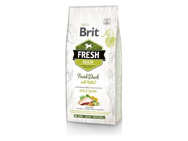 Brit Fresh RUN & WORK, Adult (animal), And, 2,5 kg