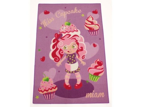 Lasten matto Miss Cupcake 120x80 cm