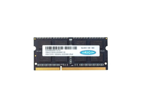 Origin Storage - DDR3L - modul - 8 GB - SO DIMM 204-pin - 1600 MHz / PC3L-12800 - 1.35 V - ikke-bufret - ikke-ECC