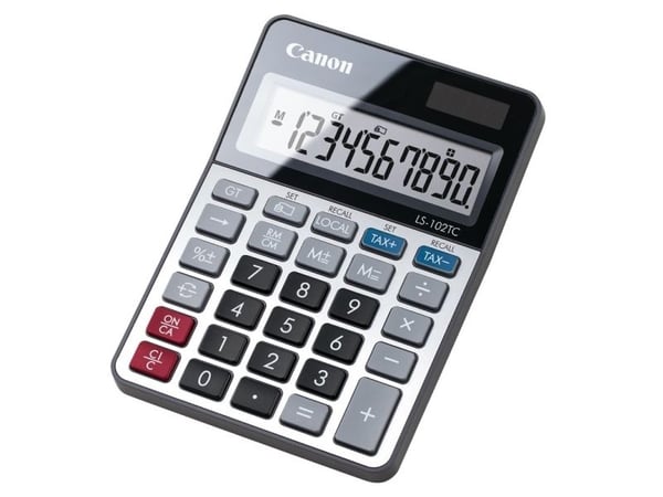 Canon LS-102TC - Skrivbordskalkylator