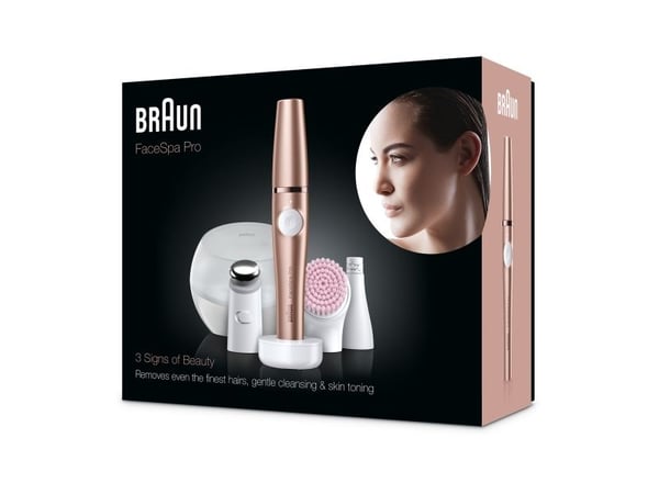 Braun FaceSpa Pro 921, brons, Vit, 10 pincetter, Haka, Panna, Överläpp, 1 h