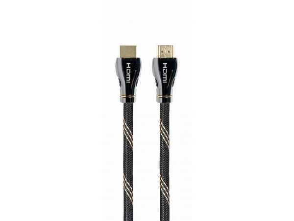 Gembird - Ultra High Speed - HDMI-kabel med Ethernet - HDMI hann til HDMI hann - 3 m - 8K-støtte