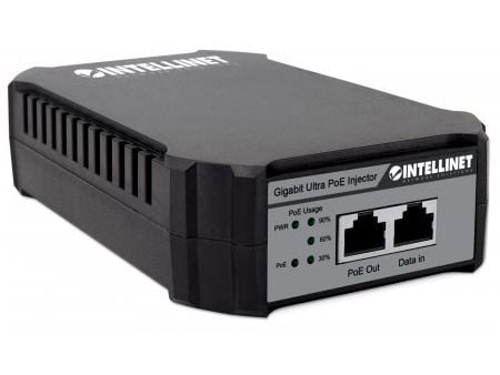 Intellinet 561495, Gigabit Ethernet, 10,100,1000 Mbit/s, IEEE 802.3, IEEE 802.3ab, IEEE 802.3af, IEEE 802.3at, IEEE 802.3bt, IEEE 802.3u, Cat5, Cat...