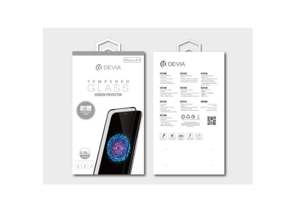 Devia Van Anti-blue Ray, Apple, iPhone 11 Pro Max, Slitebestandig, Krasjsikker, Ripebestandig, Svart, Gjennomsiktig, 1 stykker