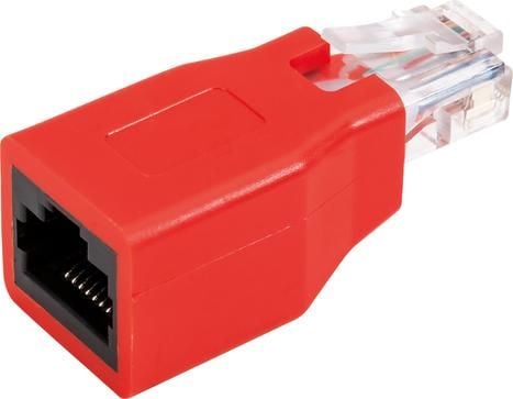 Schwaiger CKR01 531, RJ-45, RJ-45, Punainen