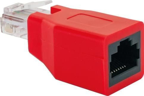 Schwaiger CKR01 531, RJ-45, RJ-45, Punainen