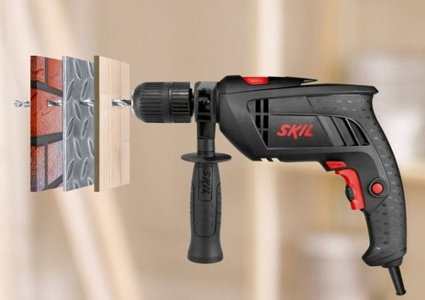 Skil 6290 AA, Nøkkelløs, 2700 RPM, 3,5 cm, 1,3 cm, 1,6 cm, 43000 bpm