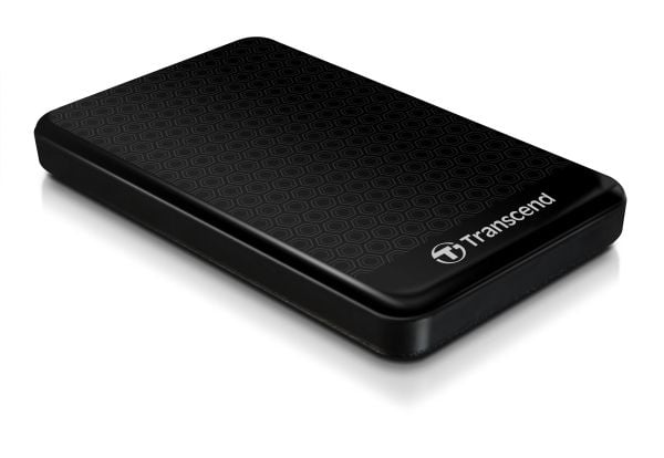 Transcend StoreJet 25A3 - Harddisk - 2 TB - ekstern (bærbar) - 2.5" - USB 3.0 - svart