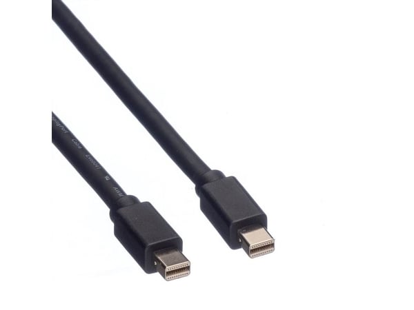 ROLINE DisplayPort Cable, Mini DP - Mini DP, M/M 3 m, 3 m, Mini DisplayPort, Mini DisplayPort, Hankjønn, Hankjønn, 2560 x 1600 piksler