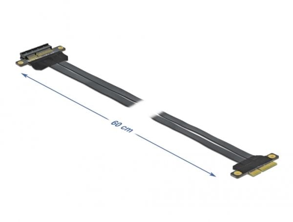 Delock PCI Express x4 to x4 with flexible cable - Stigekort