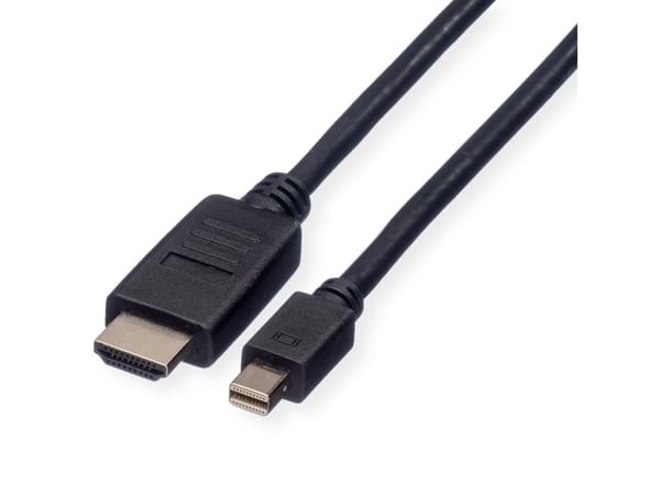 ROLINE 11.04.5793, 4,5 m, HDMI-tyyppi A (vakio), Mini DisplayPort, Uros, Uros, Suora