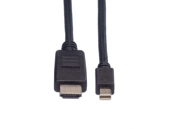 ROLINE 11.04.5793, 4,5 m, HDMI-tyyppi A (vakio), Mini DisplayPort, Uros, Uros, Suora