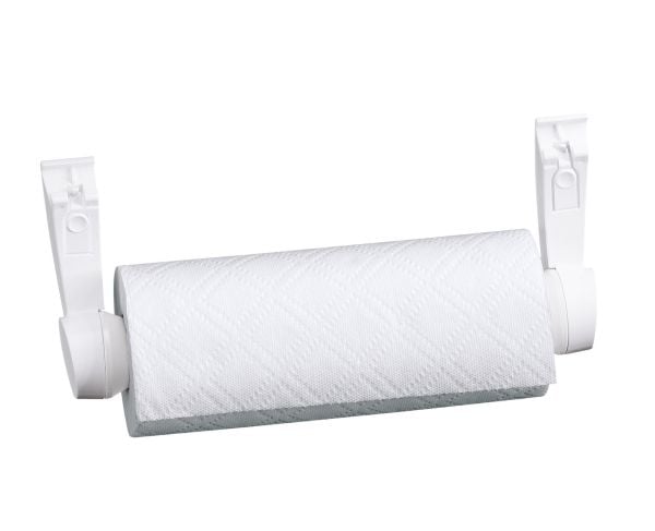 Leifheit Parat F2, Veggmontert tørkepapirholder, Hvit, Aluminium, Plast