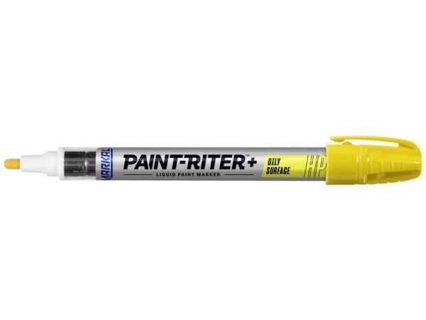 Markal Paint-Riter+ Oily Surface HP 96961 lakkmarkør gul 3 mm