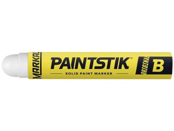Markal Paintstik Original B 80220 permanent fargemarkør hvit 17 mm