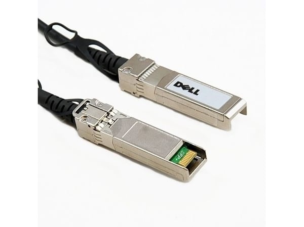 Dell - Direktekoblingskabel - SFP+ til SFP+ - 5 m - toakset - for Force10; Networking C7004, S6000; PowerConnect 55XX, 62XX, 70XX, 81XX; PowerEdge ...