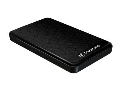 Transcend StoreJet 25A3 - Harddisk - 2 TB - ekstern (bærbar) - 2.5" - USB 3.0 - svart