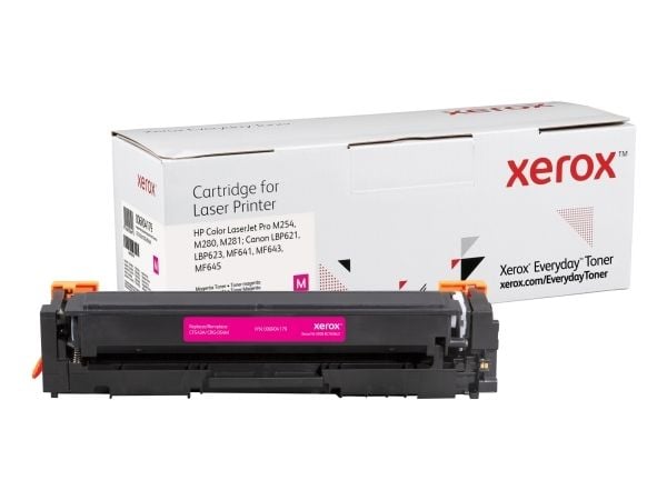 Everyday - Magenta - kompatibel - tonerpatron (alternativ for: Canon CRG-054M, HP 203A) - for Canon ImageCLASS LBP622, MF641, MF642, MF644; HP Colo...