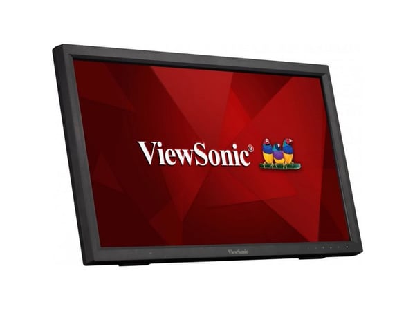 Viewsonic TD2223-2, 55,9 cm (22"), 1920 x 1080 piksler, Full HD, LCD, 6,5 ms, Svart