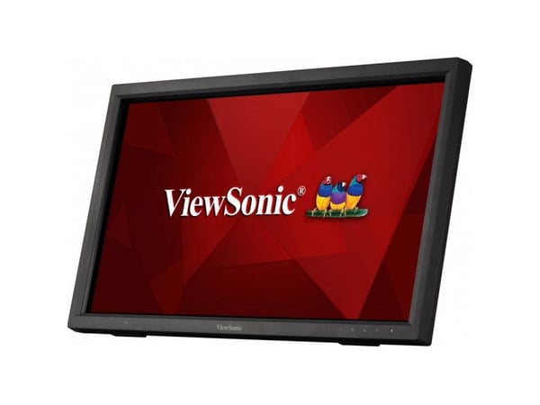 Viewsonic TD2223-2, 55,9 cm (22"), 1920 x 1080 piksler, Full HD, LCD, 6,5 ms, Svart
