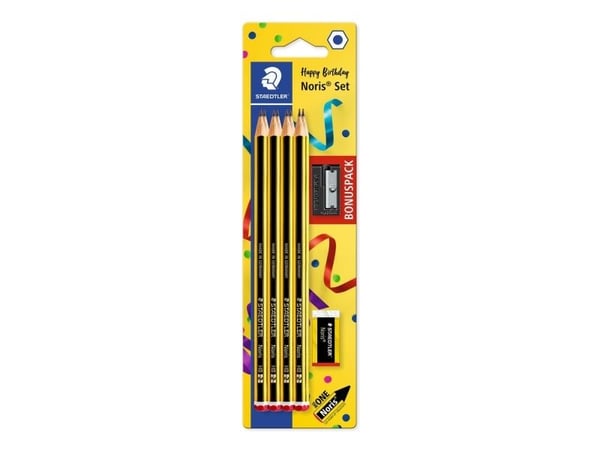 Blyant Staedtler Noris® HB Bonuspack 3