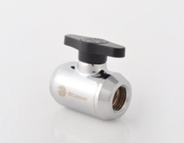 Bitspower BP-MVV-SLBK, Svart, Sølv, 1/4", 23 mm, 36 mm, 35,7 mm