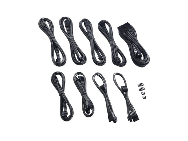 CableMod PRO Series ModMesh C-Series AXi, HXi & RM Cable Kit - Strömkabelsats - formpressad - kol