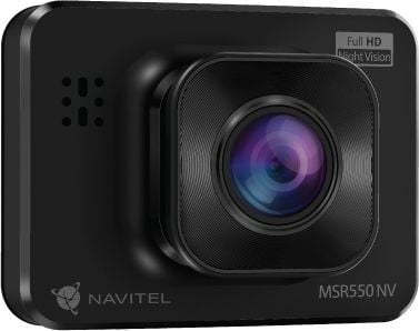 Navitel HWMSR550NV, Full HD, 1920 x 1080 pikseliä, 140°, H.264, MOV, 1080p, Musta