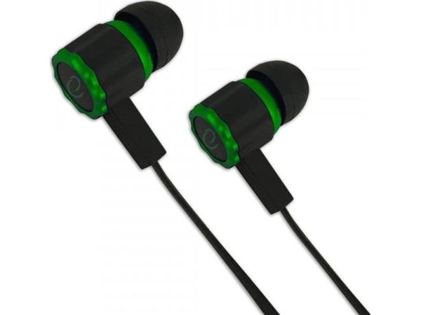 Esperanza gaming-headset med mikrofon VIPER svart/grønn