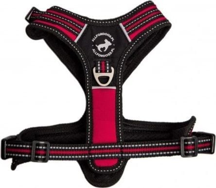 All For Dogs sele 3x-SPORT CZERW. M All For Dogs sele 3x-SPORT CZERW. M