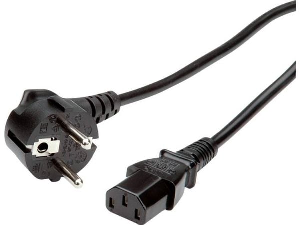 ROLINE 19.08.1030, 3 m, CEE7/7, C13-liitin, 250 V, 10 A