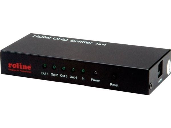 ROLINE 4K2K HDMI Video Splitter. 4x Ports