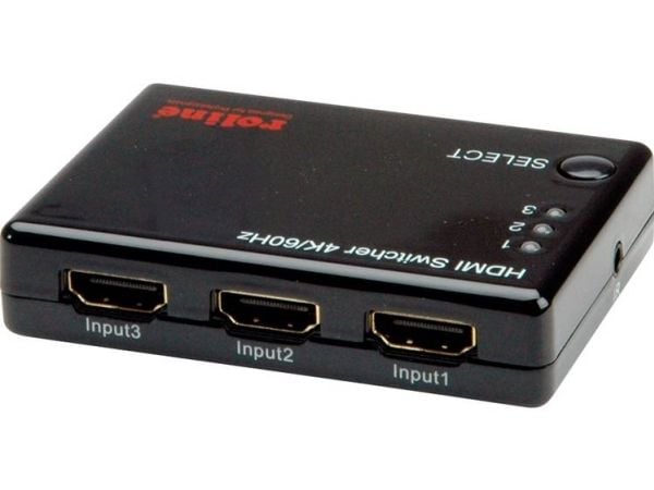 ROLINE 14013575, HDMI, Sort, 480p, 720p, 1080i, 2160p, 3840 x 2160 piksler, 5 V, 1 A