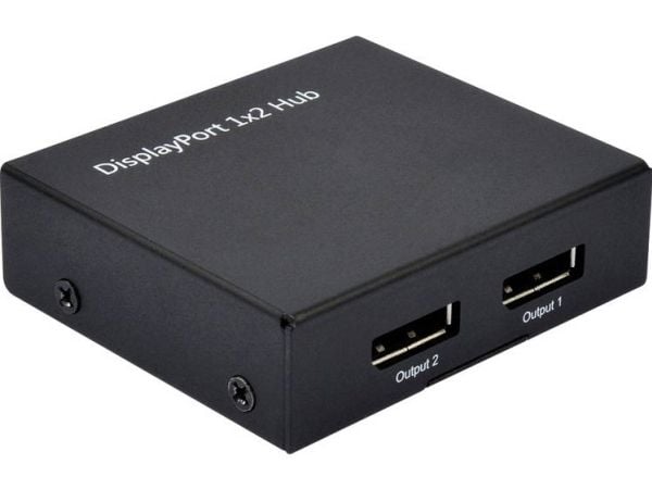 Secomp 14.99.3590, DisplayPort, 2x DisplayPort, 3840 x 2160 piksler, Sort, Kraft indikator, 5 V