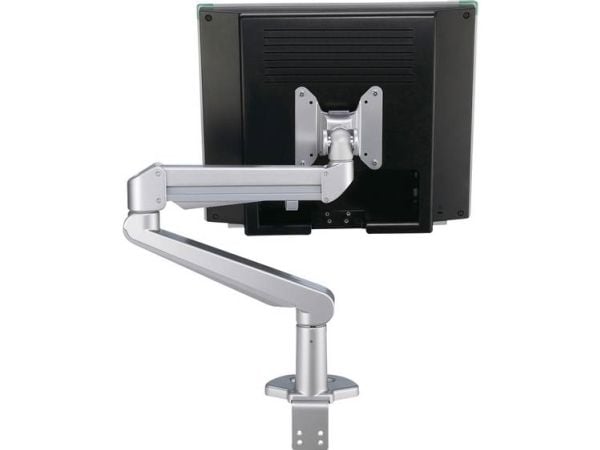 ROLINE LCD Monitor Stand Pneumatic, Desk Clamp, Pivot 2 Joints