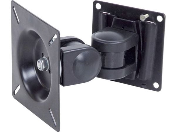 Value 17.99.1121, 75 x 75 mm, 100 x 100 mm, 0 - 180°, 180°, Stål, Sort