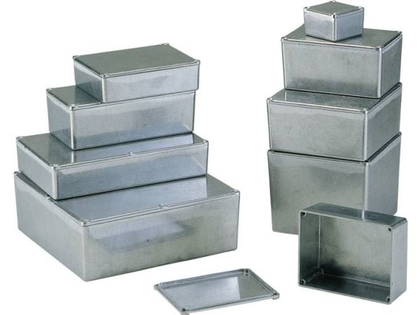 Gainta G0471 kabinett 110 x 82,5 x 44,5 mm aluminium (natur) 1 stk