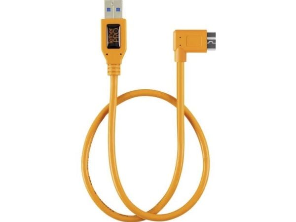 USB-kabel Tether Tools Pro USB 3.0 Micro-B (50 cm, orange)