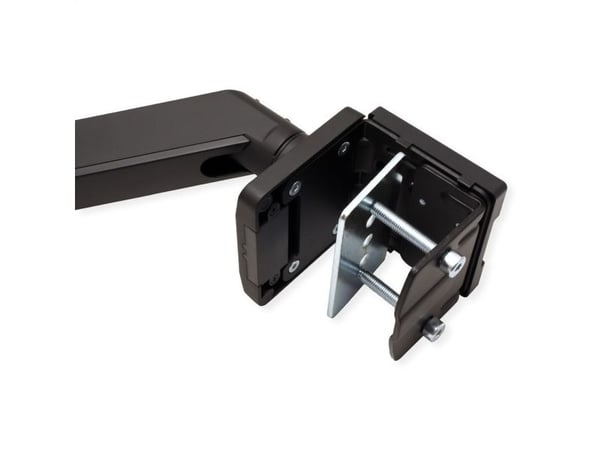 ROLINE 17.03.1116, Klemmer, 15 kg, 75 x 75 mm, 100 x 100 mm, Sort