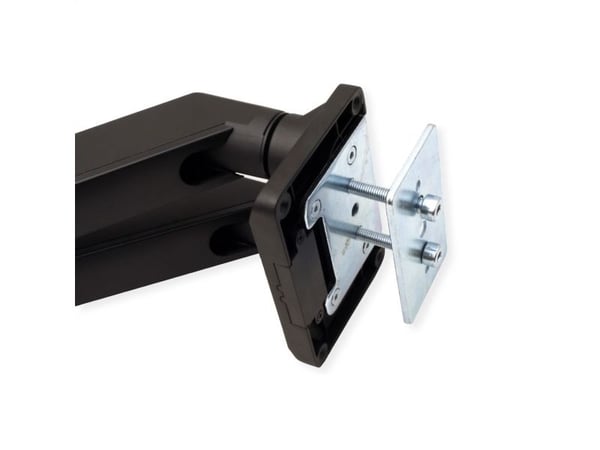 ROLINE 17.03.1117, Klemmer, 30 kg, 75 x 75 mm, 100 x 100 mm, Svart