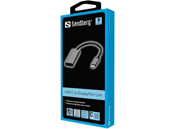 Sandberg USB-C till Displayport